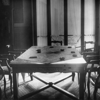Table de la première réunion du CNR, rue du Four le 27 mai 1943